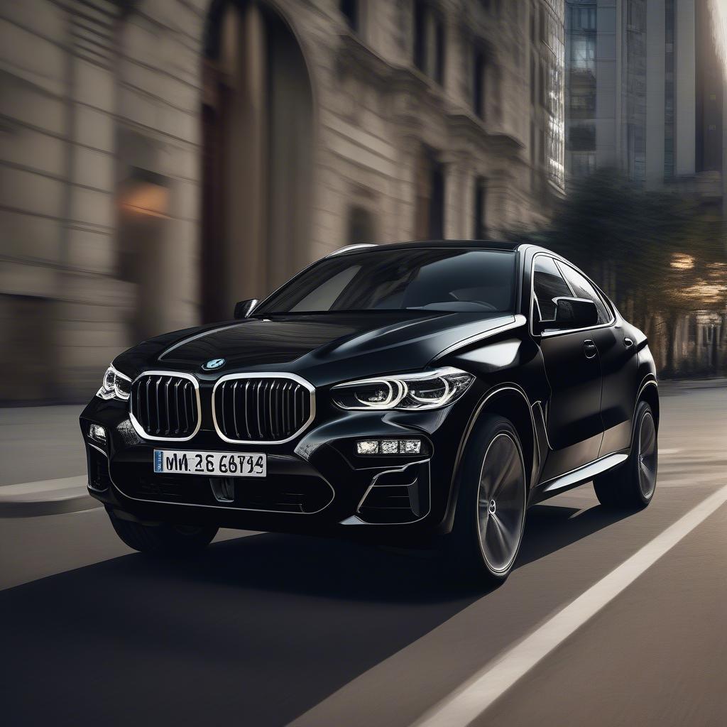 BMW X6 hầm hố với thiết kế coupe thể thao