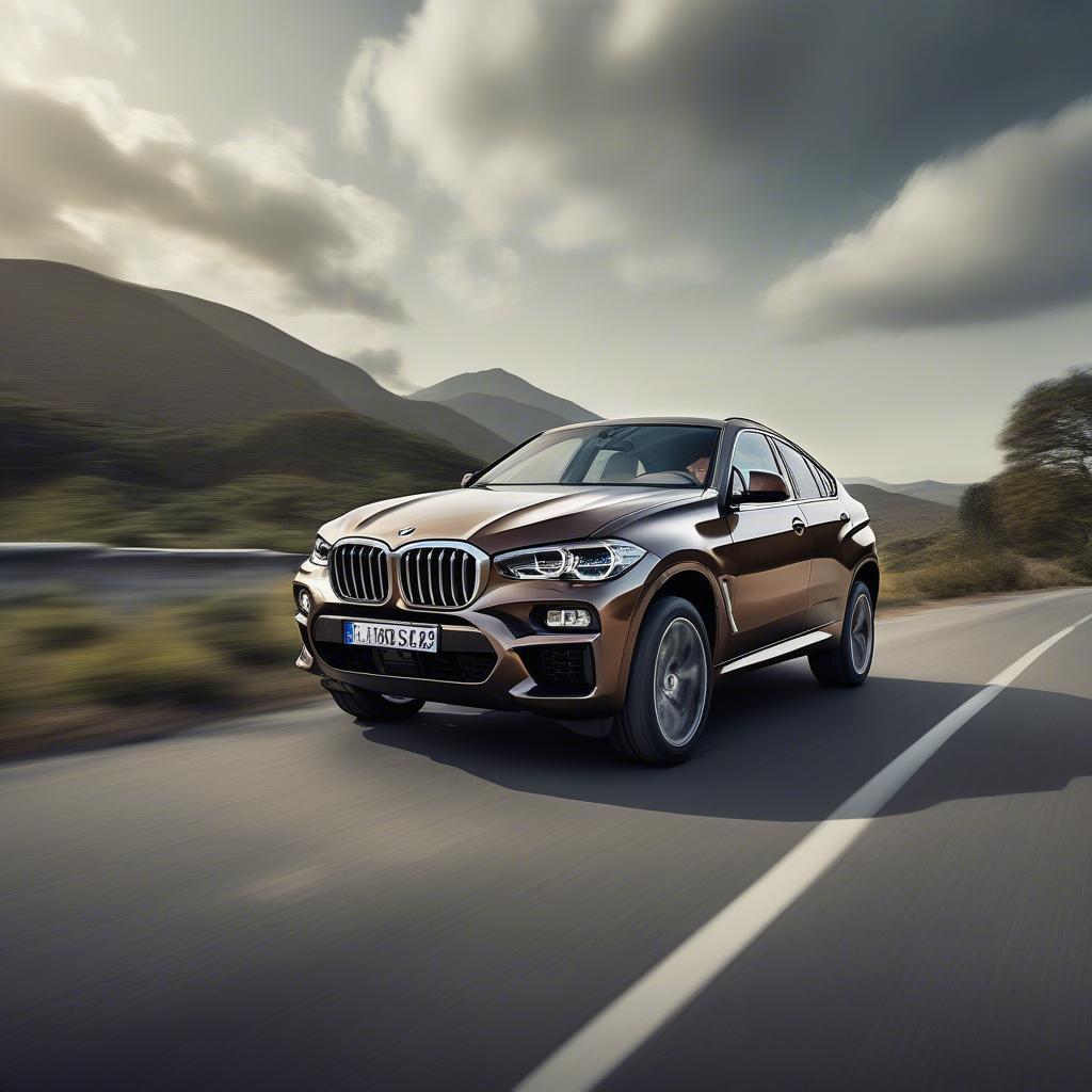 BMW X6 Khai Sinh SUV Coupe: Ngoại Thất Đột Phá