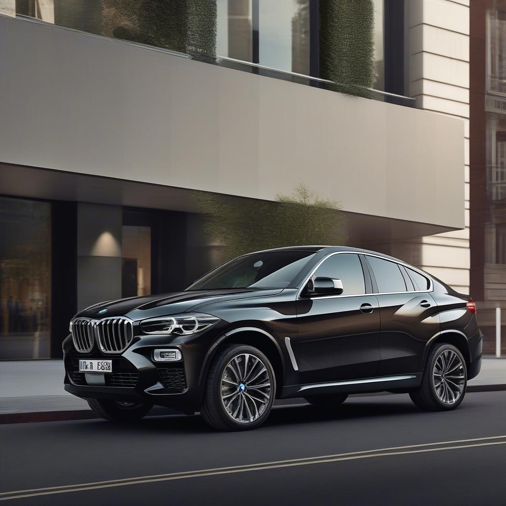 Ngoại thất BMW X6 mạnh mẽ và sang trọng