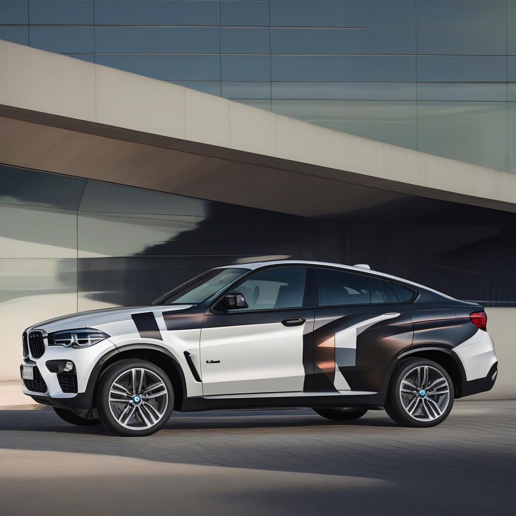 Ngoại thất thể thao của BMW X6 Sport