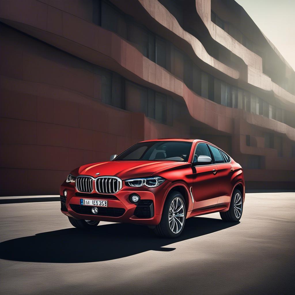 BMW X6 Tacora Red Ngoại Thất