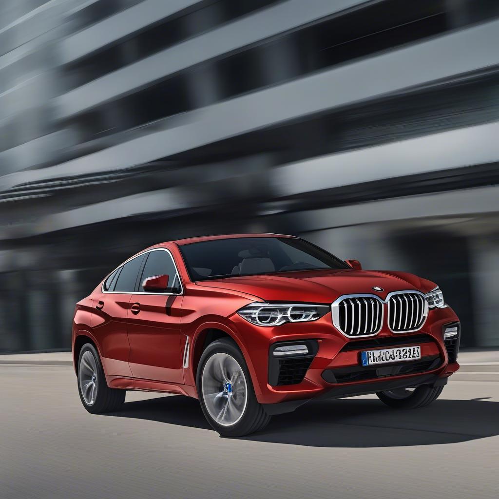 BMW X6 Tocora Red Hiệu Năng Vượt Trội