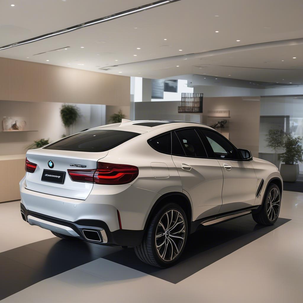 BMW X6 trưng bày tại Showroom