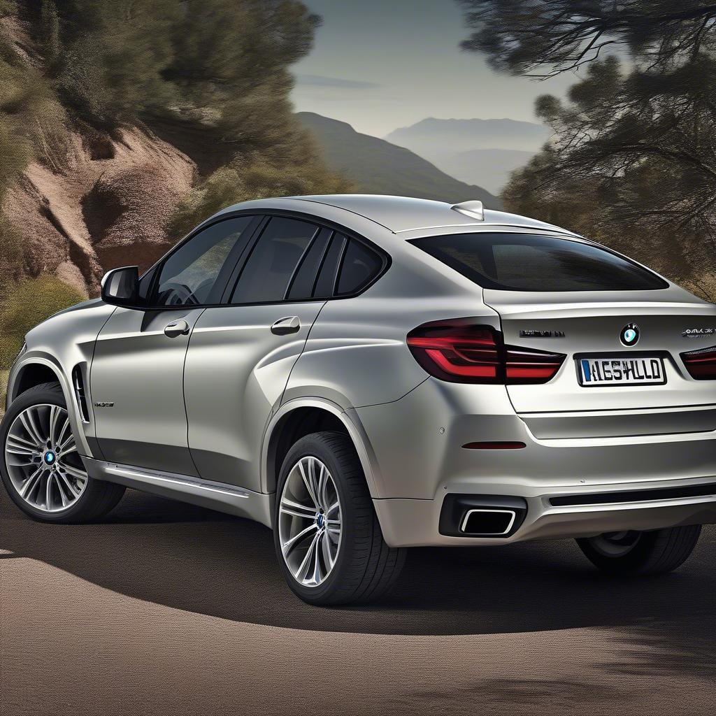 Ngoại thất BMW X6 xDrive35i 2017