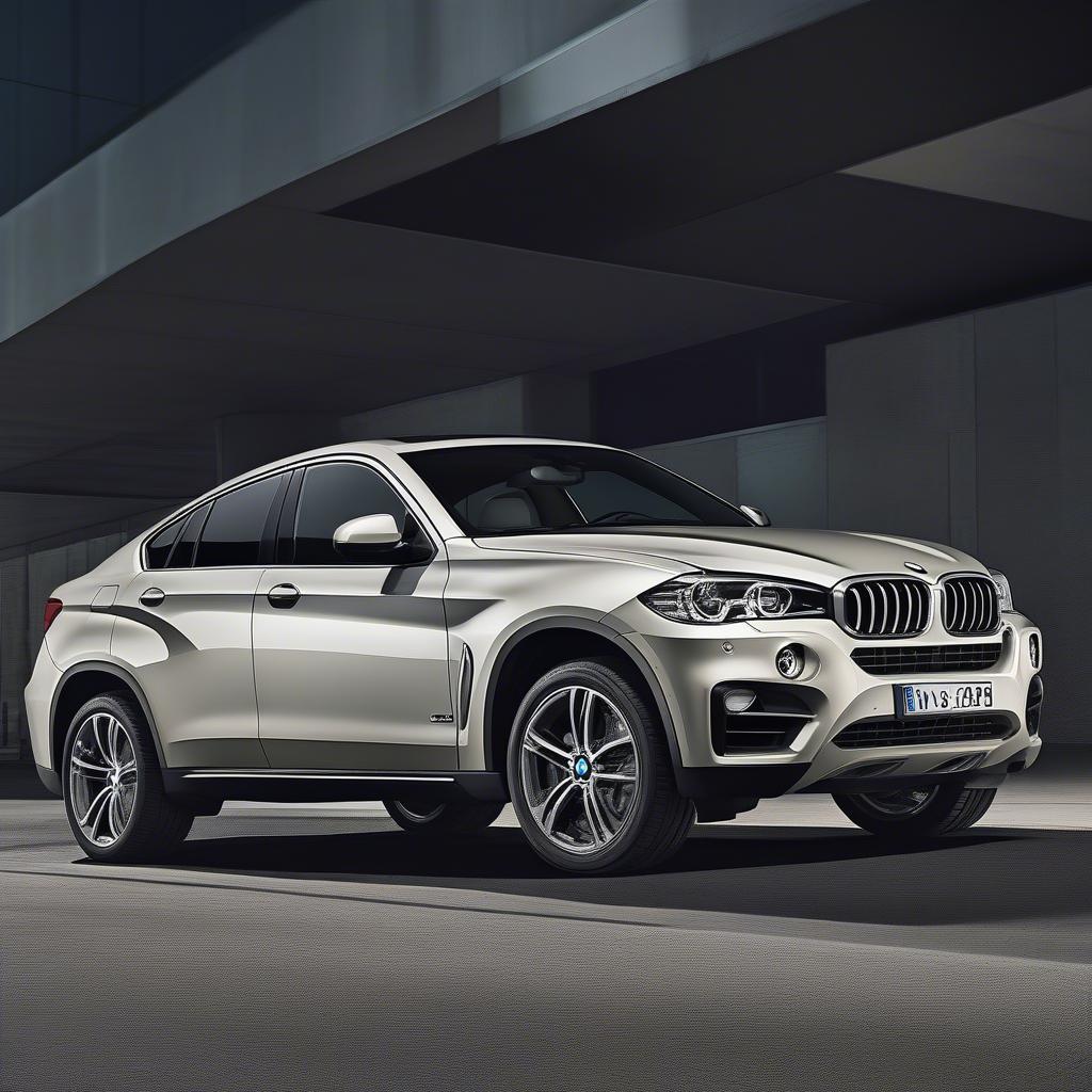 Ngoại thất thể thao của BMW X6 xDrive50i