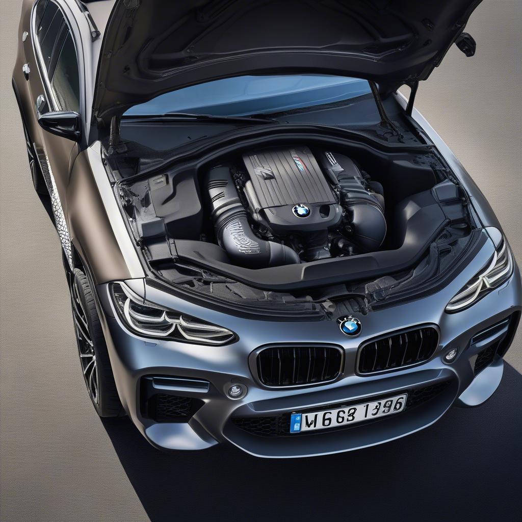 BMW X6M 2019 Động Cơ