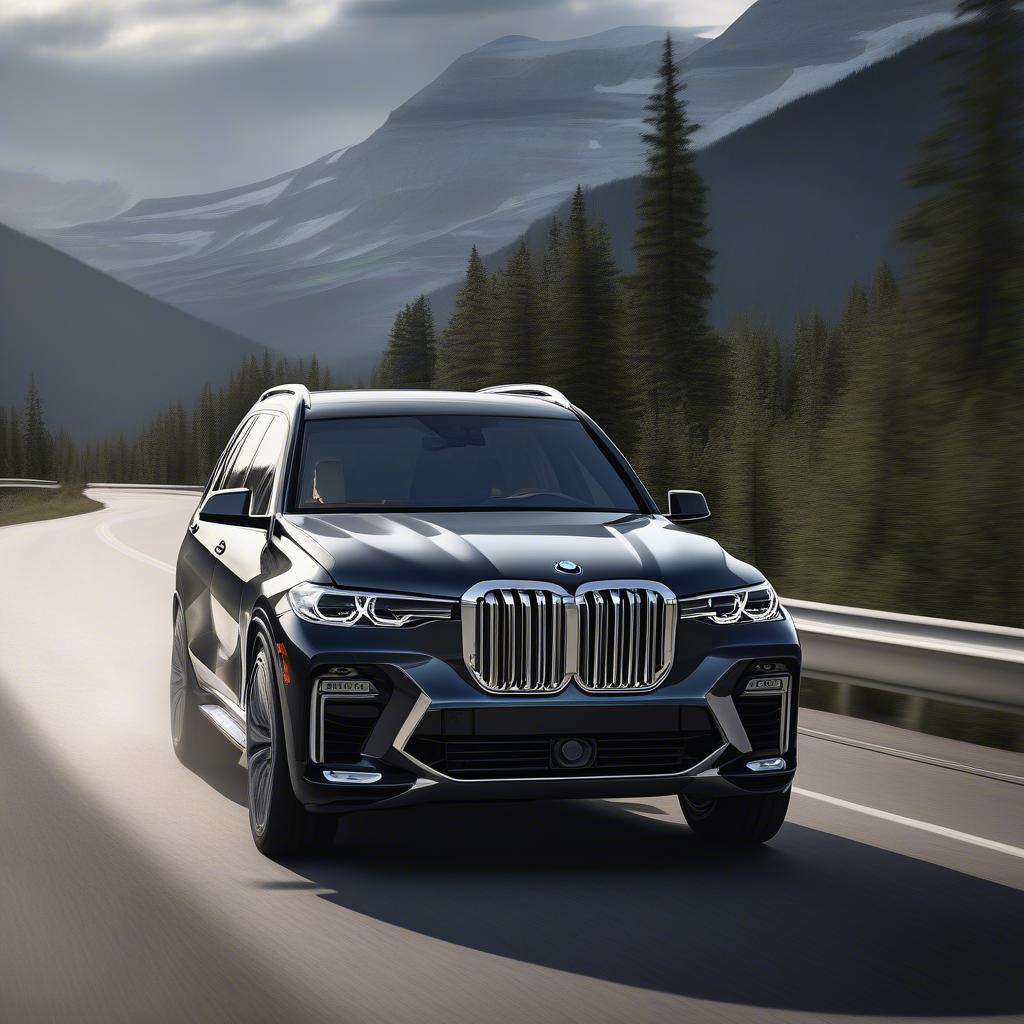 BMW X7 chinh phục đường trường Canada