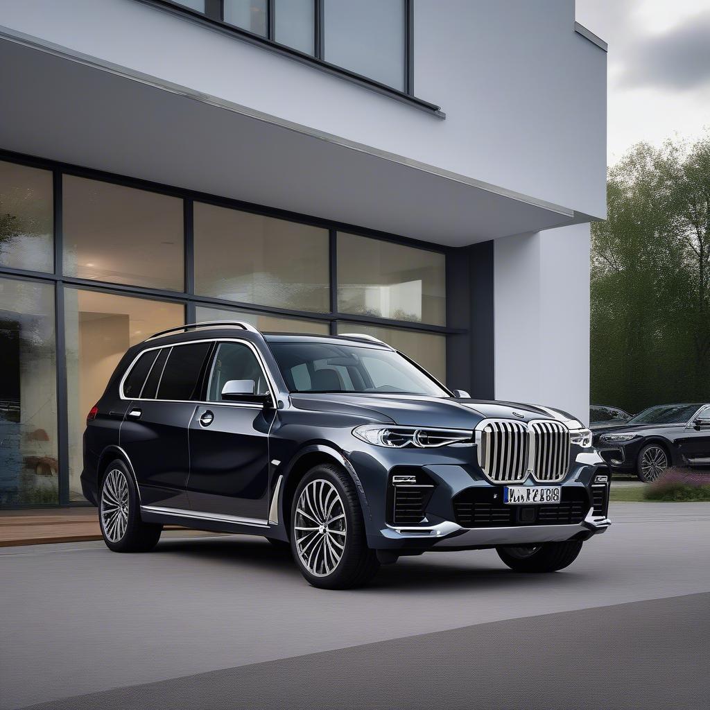 BMW X7 tại đại lý Ba Lan