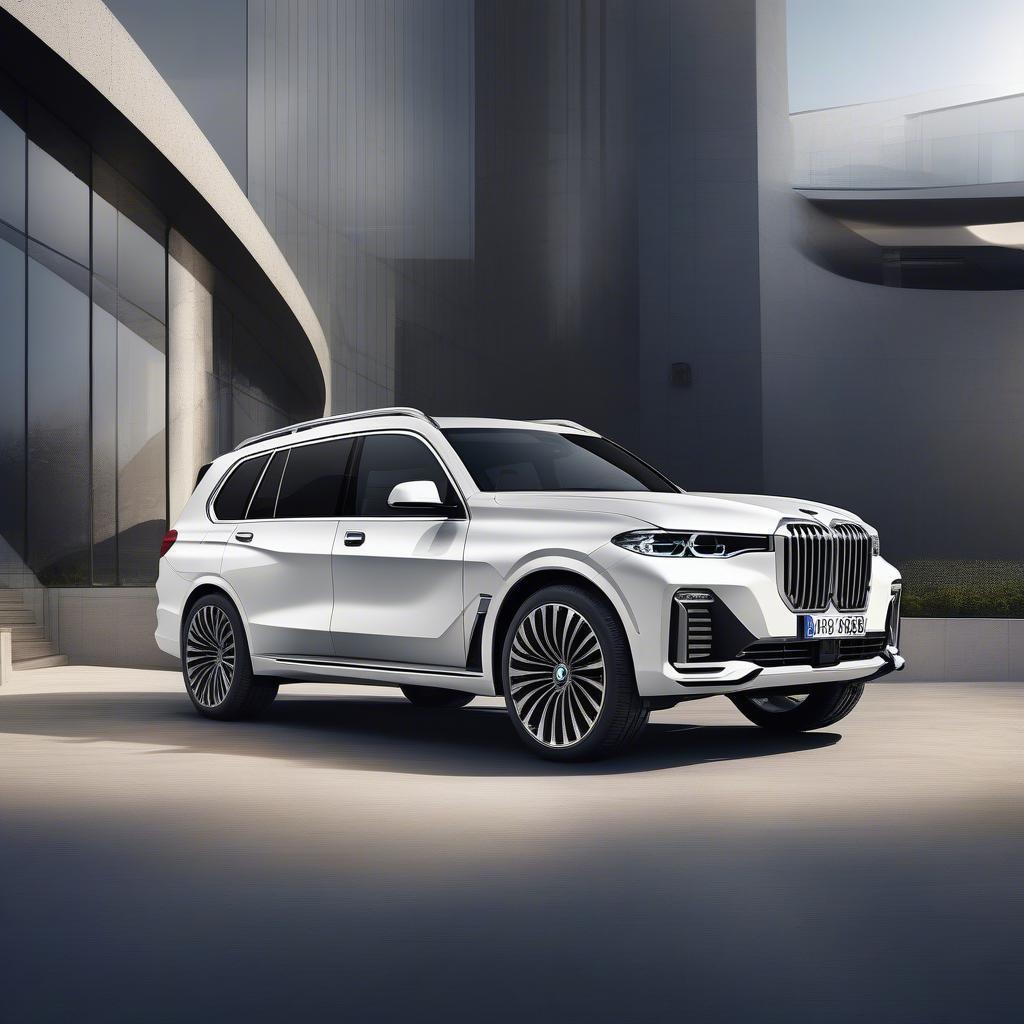 BMW X7 ngoại thất sang trọng