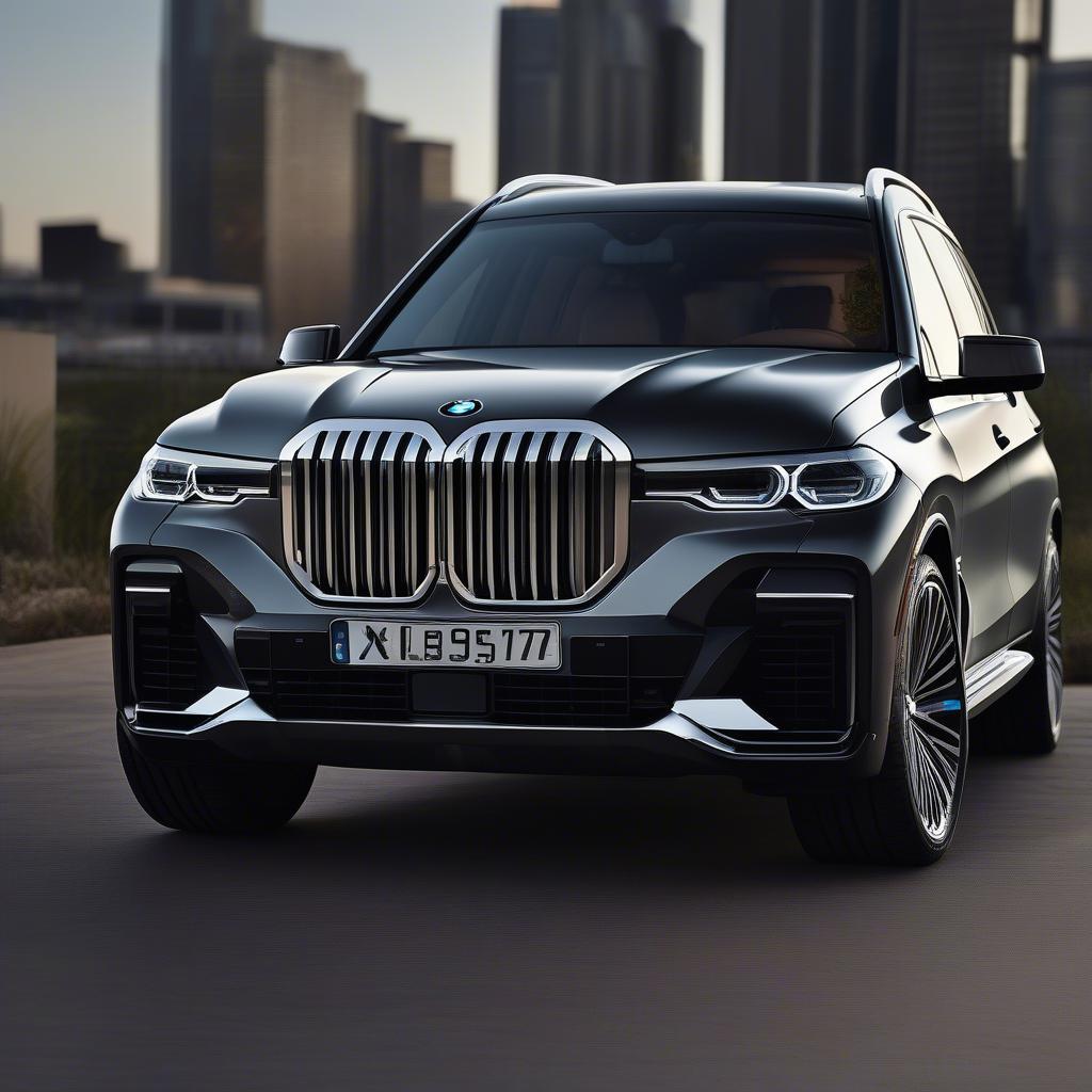 Đánh giá ngoại thất BMW X7 trên YouTube