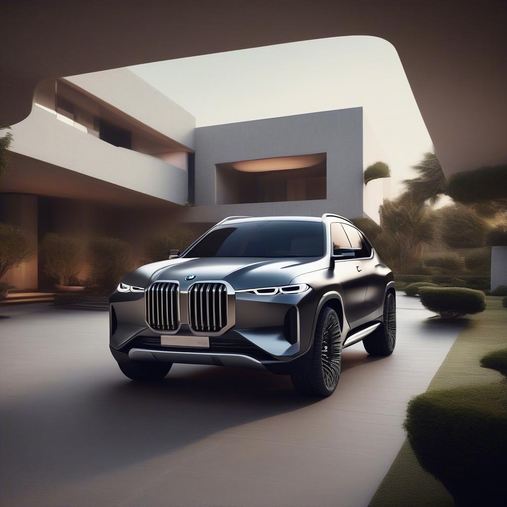 BMW X9 Ngoại Thất Hiện Đại