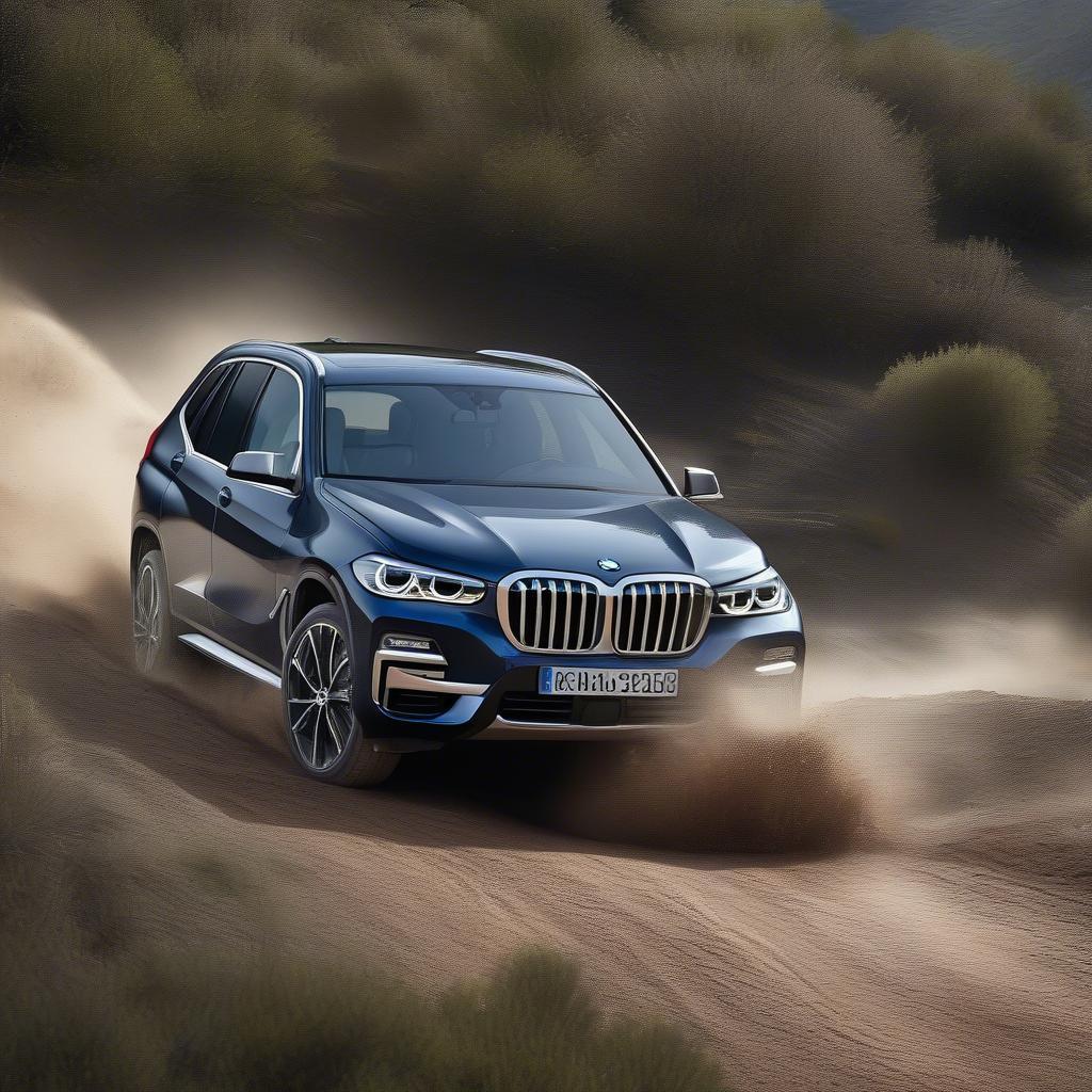 BMW xDrive vượt địa hình off-road