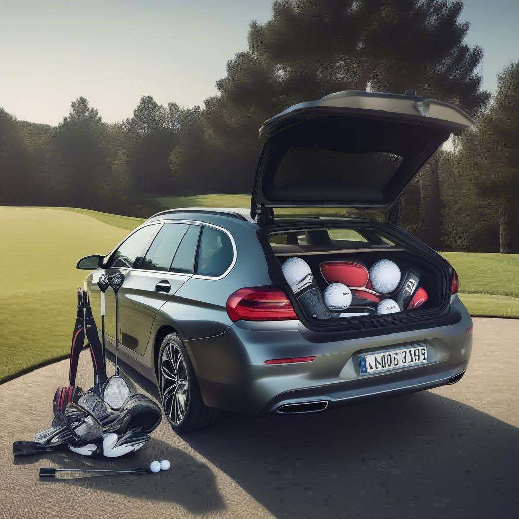 BMW: Xe lý tưởng cho golfer