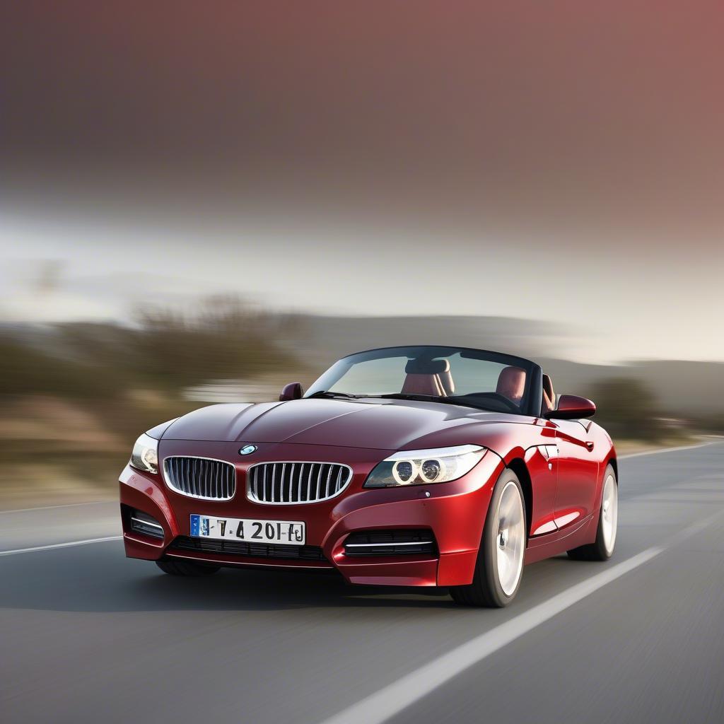 BMW Z4 2012 Trên Đường Cao Tốc