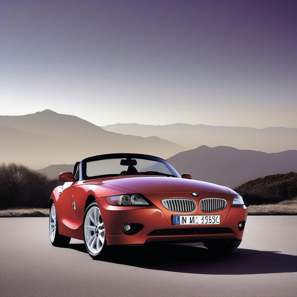 BMW Z4 Roadster 2004: Thiết kế mui trần quyến rũ