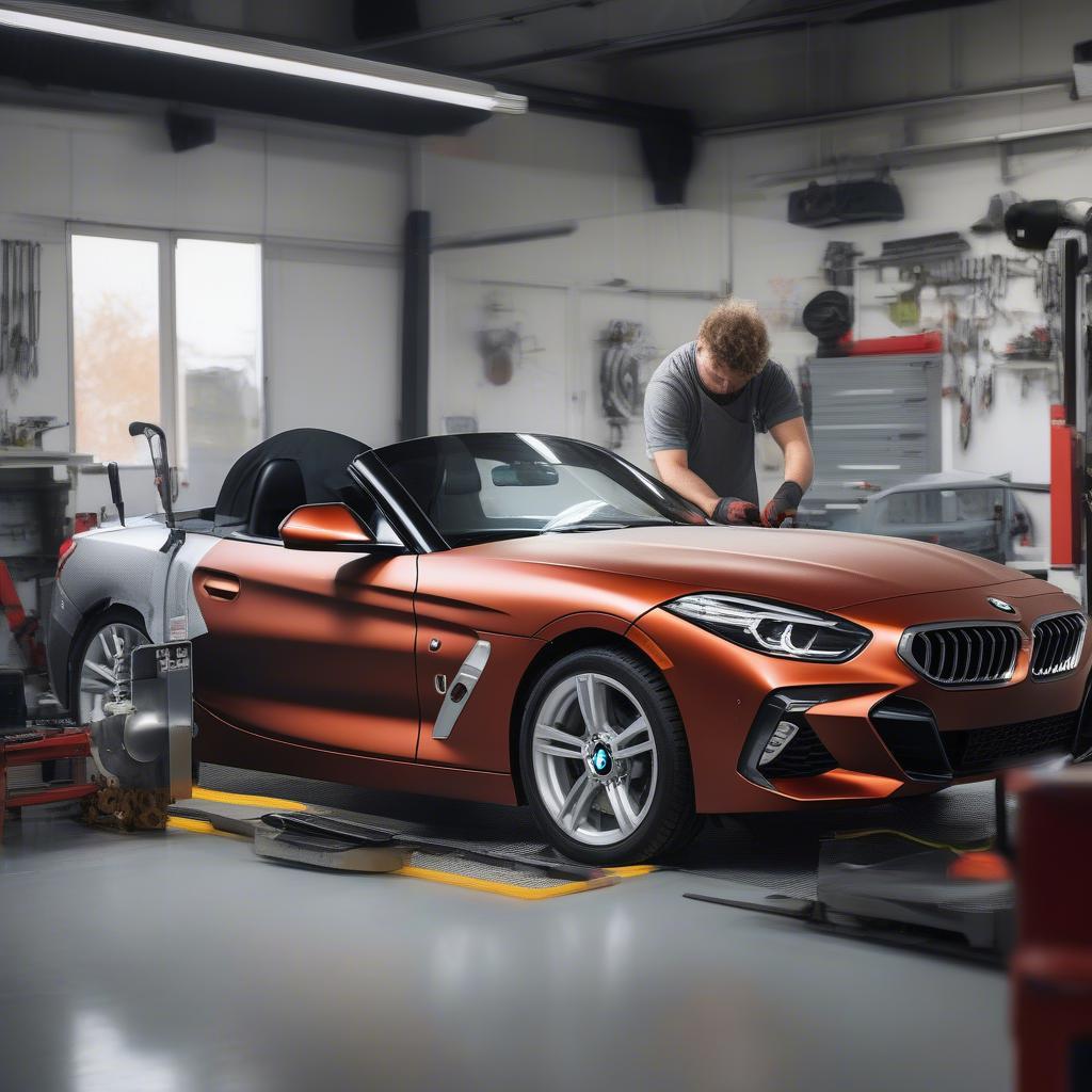 Sửa chữa khóa trung tâm BMW Z4