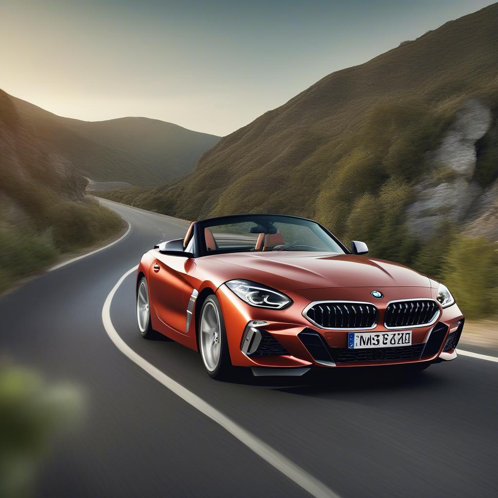 BMW Z4 vận hành mạnh mẽ