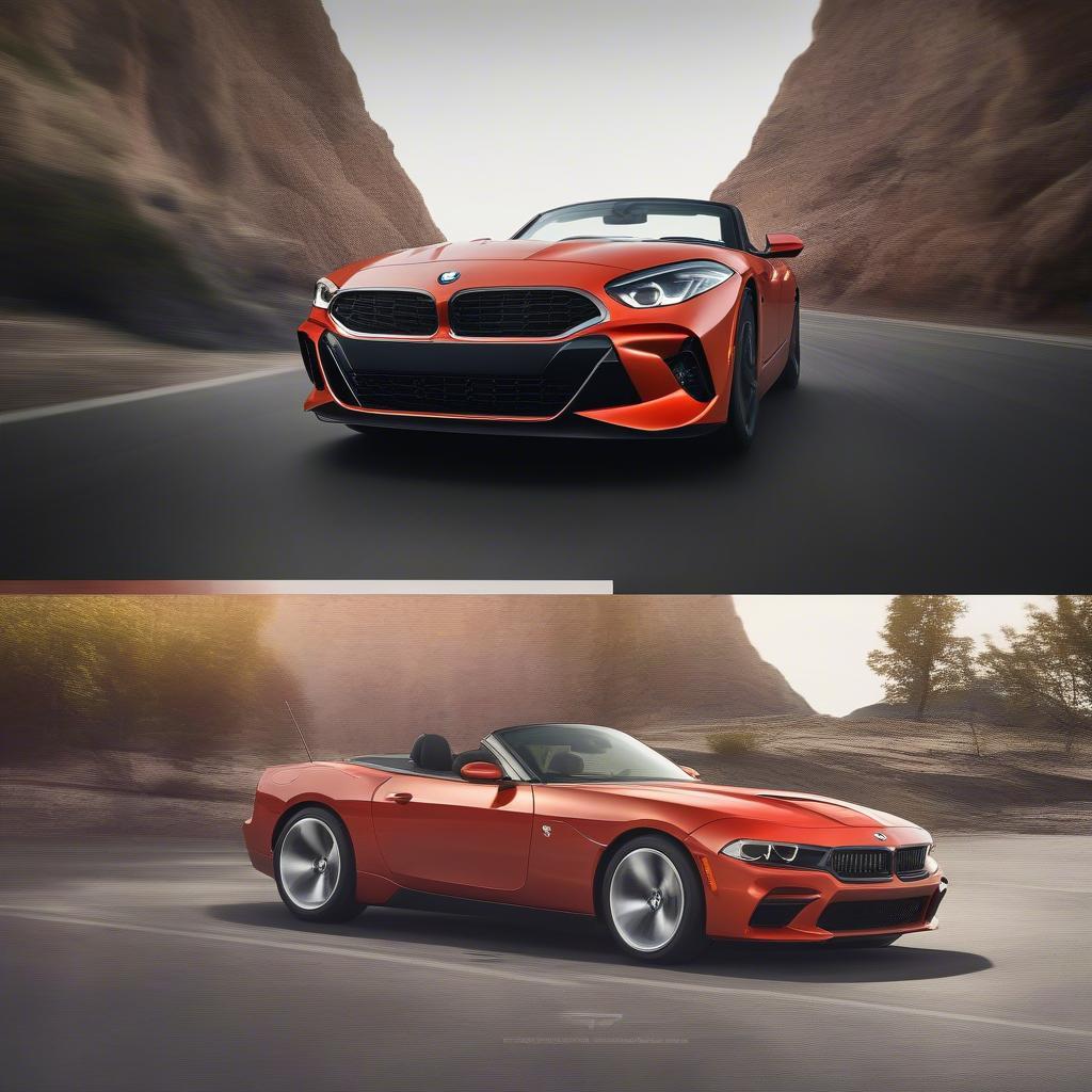 So sánh thiết kế BMW Z4 và Dodge Challenger