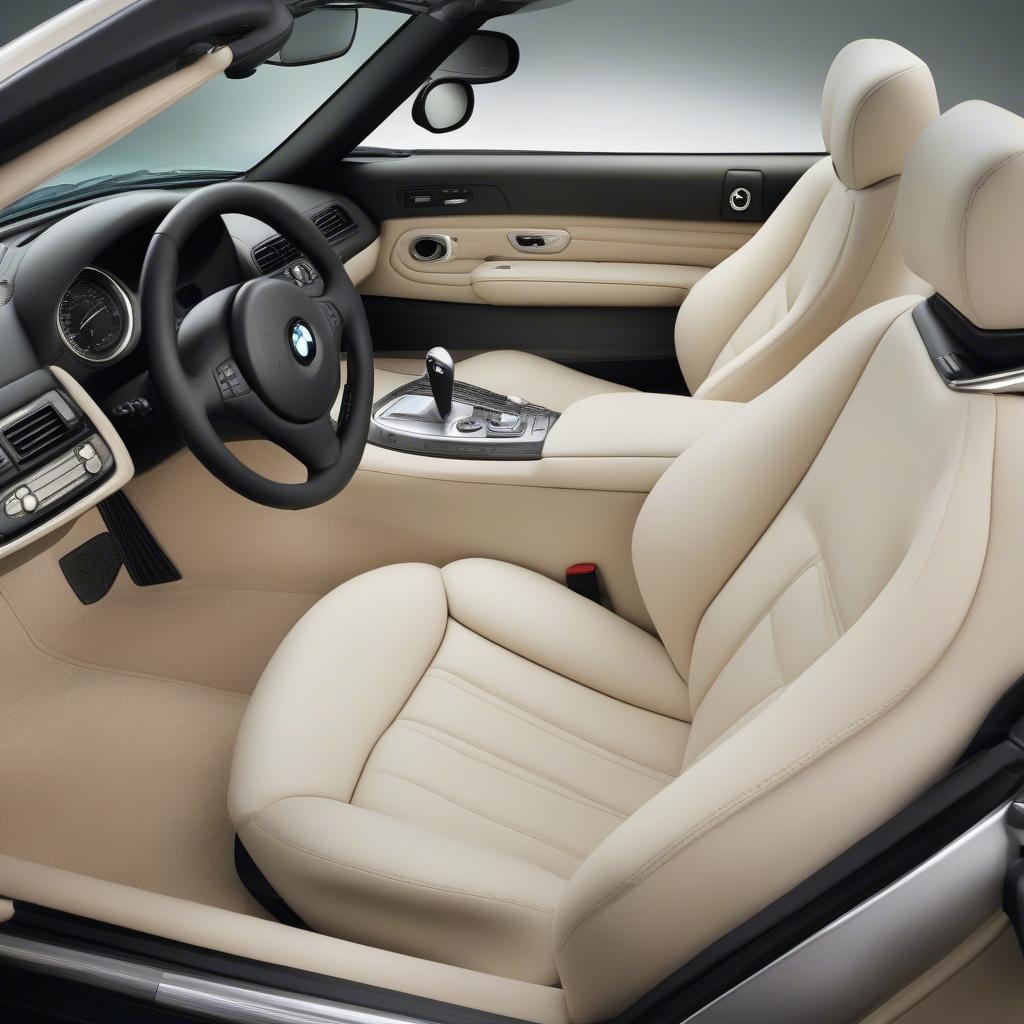 Nội thất sang trọng của BMW Z8