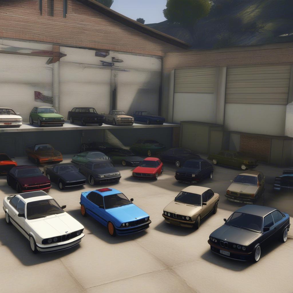 Collection of BMW Cars in GTA 5