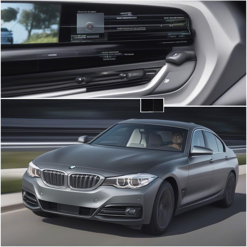 Các camera của Surround View System BMW