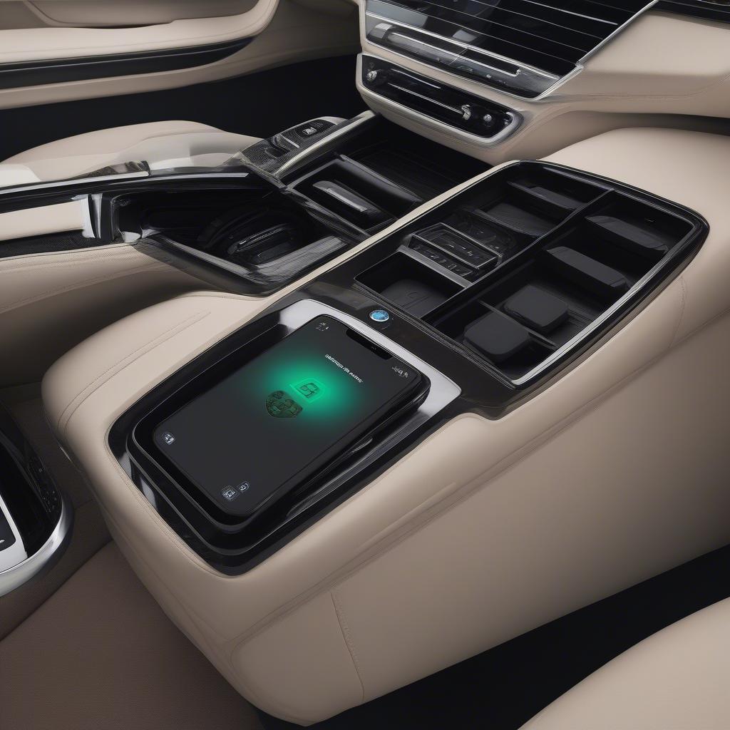 Các cổng sạc BMW 760