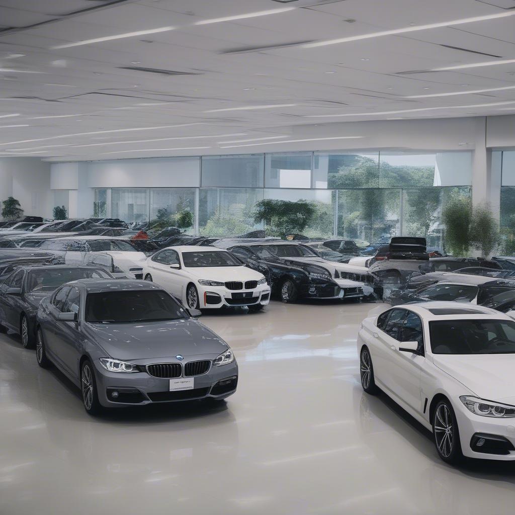 Các dòng xe BMW cũ trả góp tại showroom