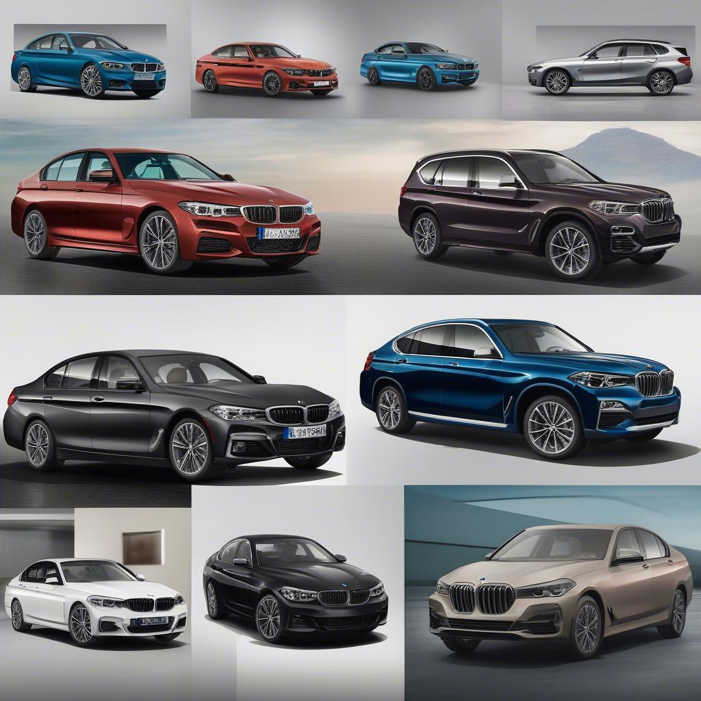 Các dòng xe BMW đa dạng phù hợp với mọi phong cách