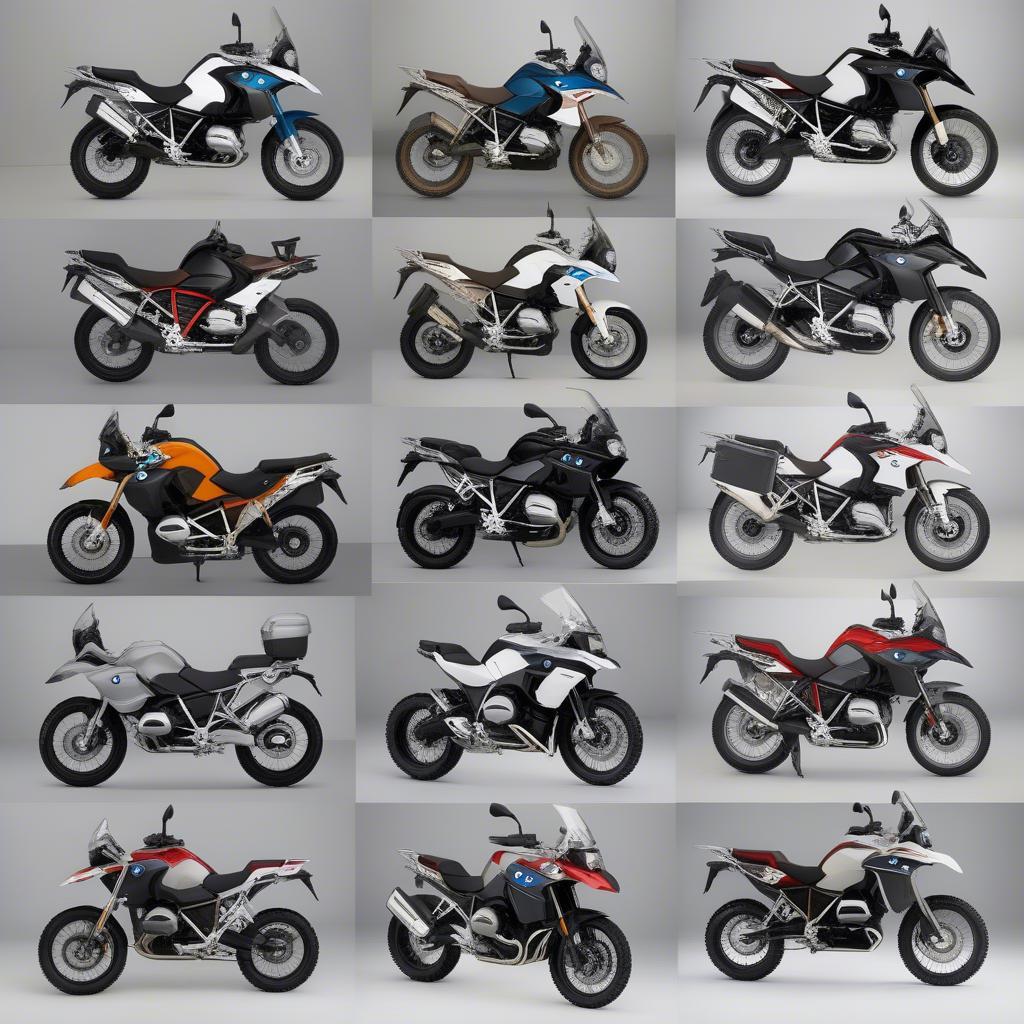 Các dòng xe BMW Motorrad phân khối lớn