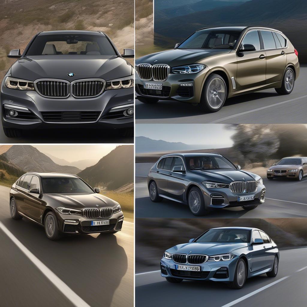 Các dòng xe BMW phổ biến