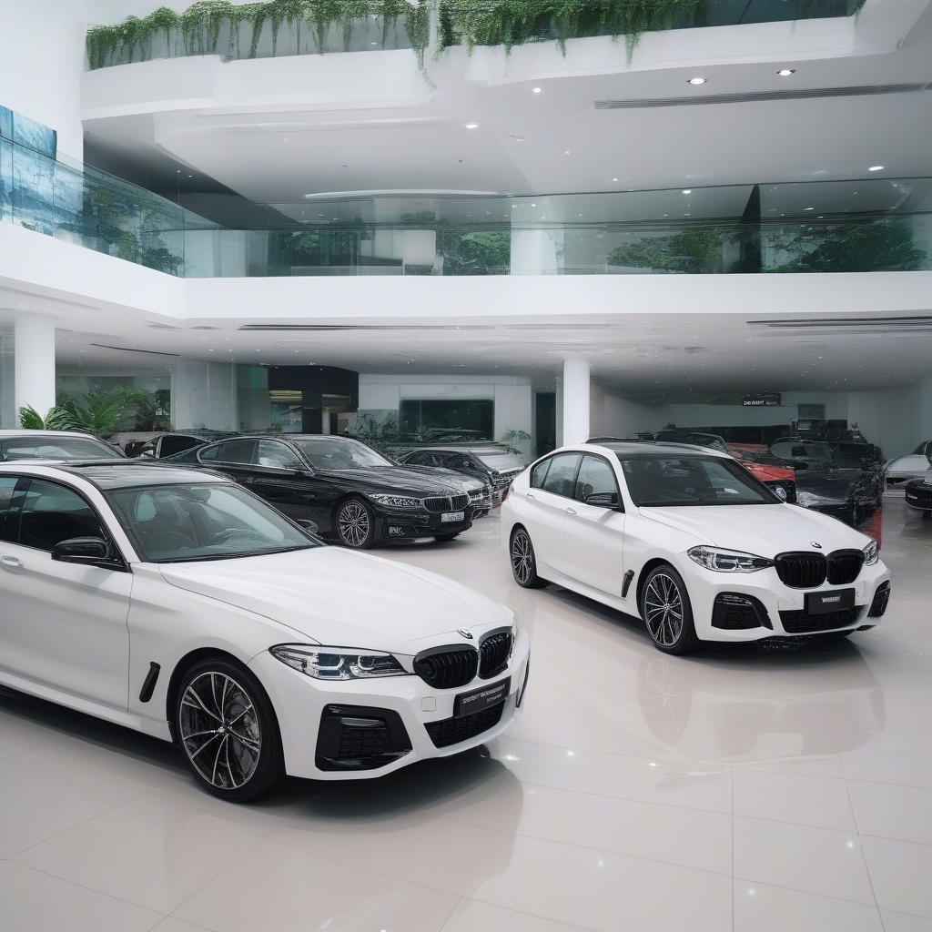 Các dòng xe BMW tại show room Quận 7