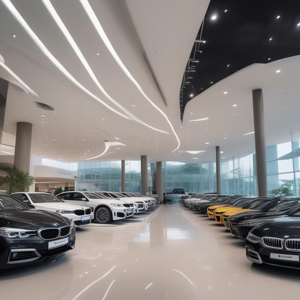 Các dòng xe BMW tại Showroom