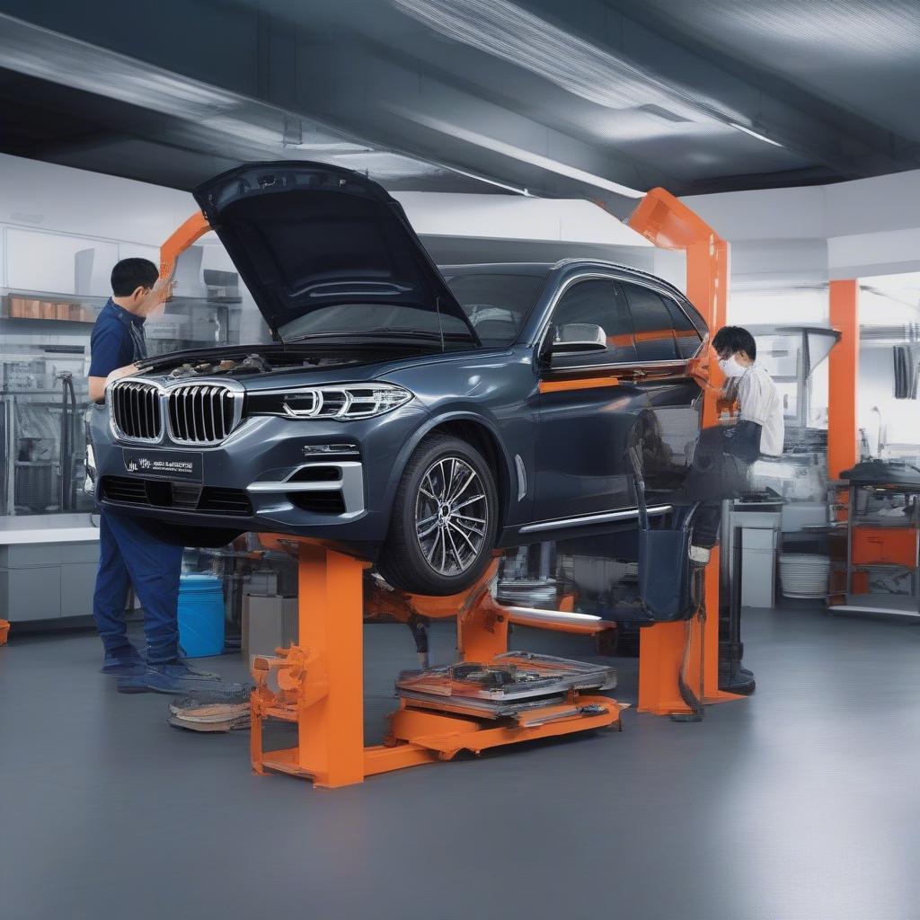 Các gói bảo dưỡng động cơ BMW tại BMW Cầu Giấy