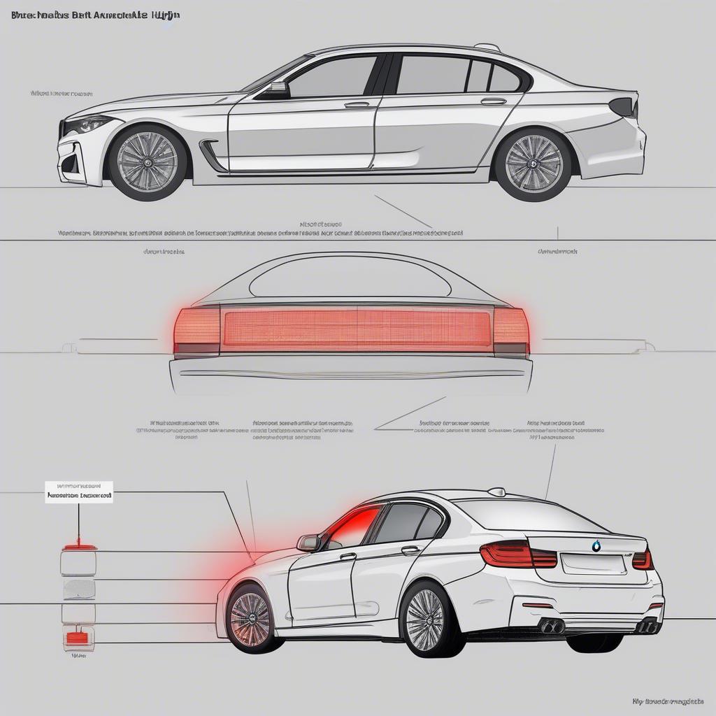 Các loại đèn phanh trên BMW