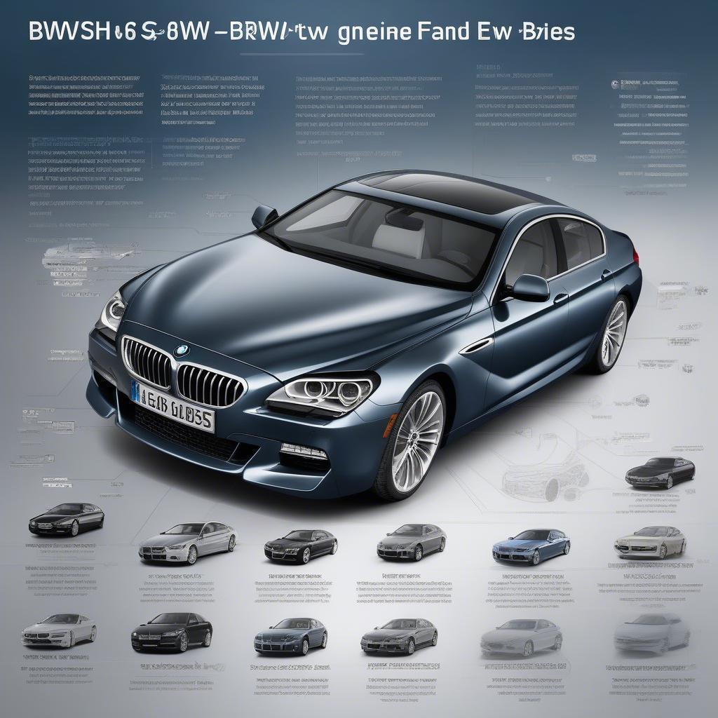 Các loại động cơ BMW 6 Series