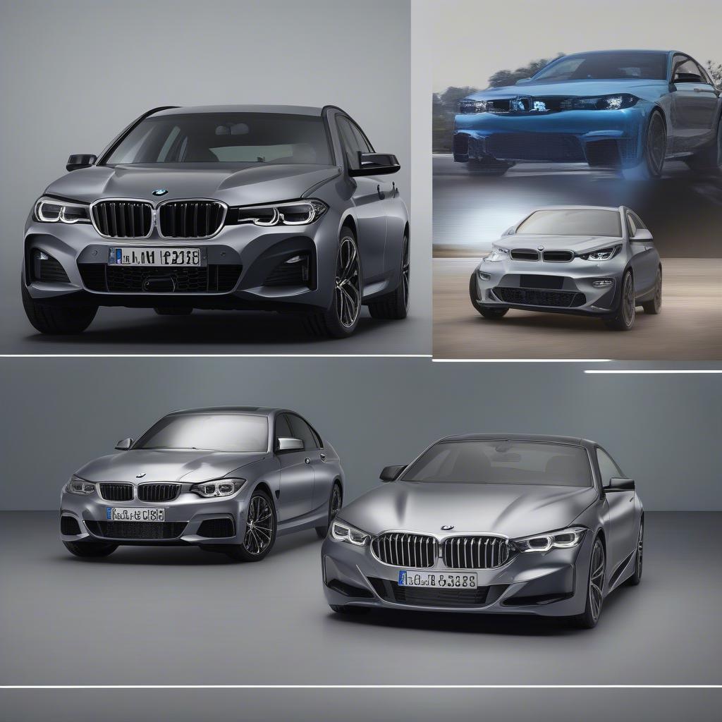 Các loại lưới chắn đèn BMW khác nhau dành cho các dòng xe