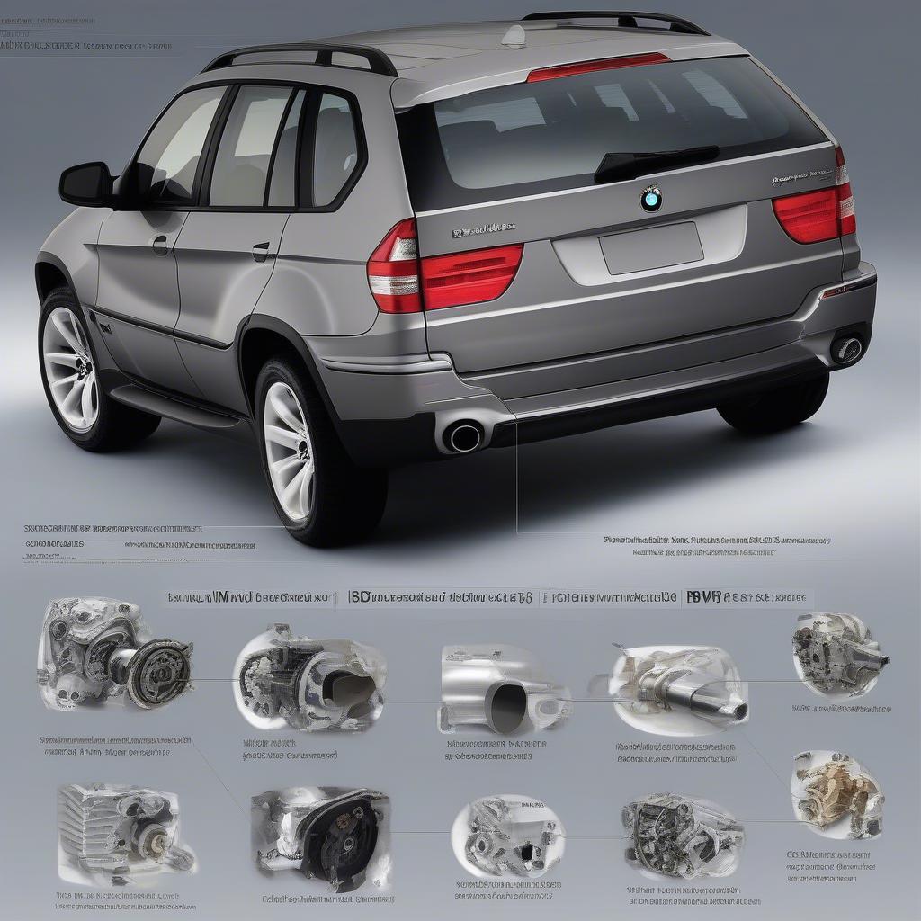 Các Loại Phụ Tùng BMW X5 2005