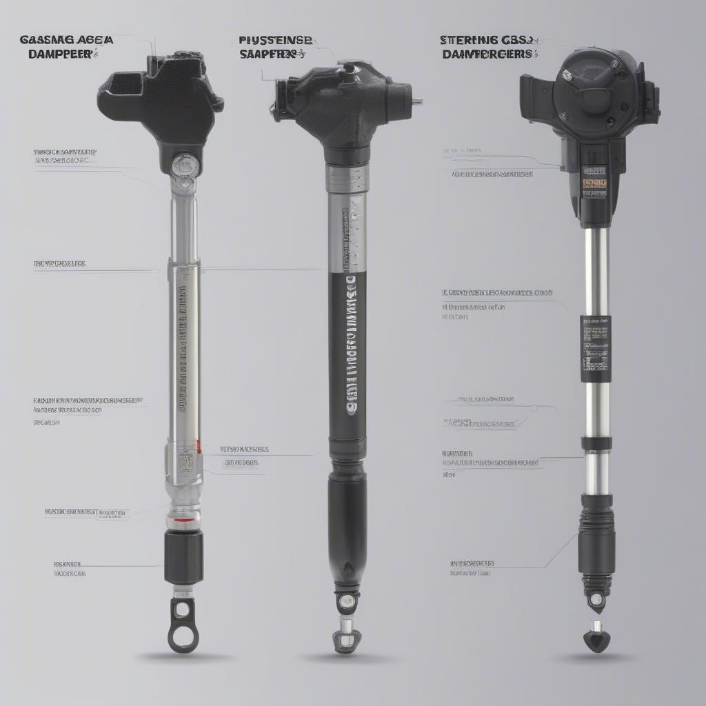 Different Types of BMW GSA Steering Dampers