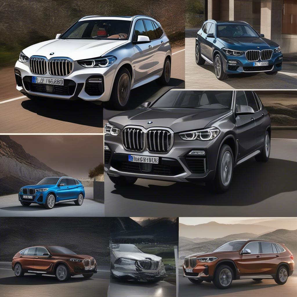 Các mẫu xe BMW X nổi bật