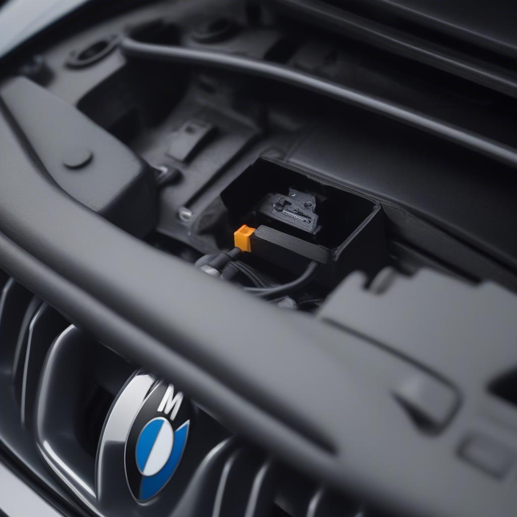 Vị trí Cảm Biến Nhiệt Độ Ngoài BMW F30