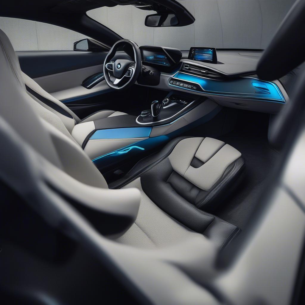 Cảm nhận đầu tiên khi ngồi vào BMW i8 Test Drive