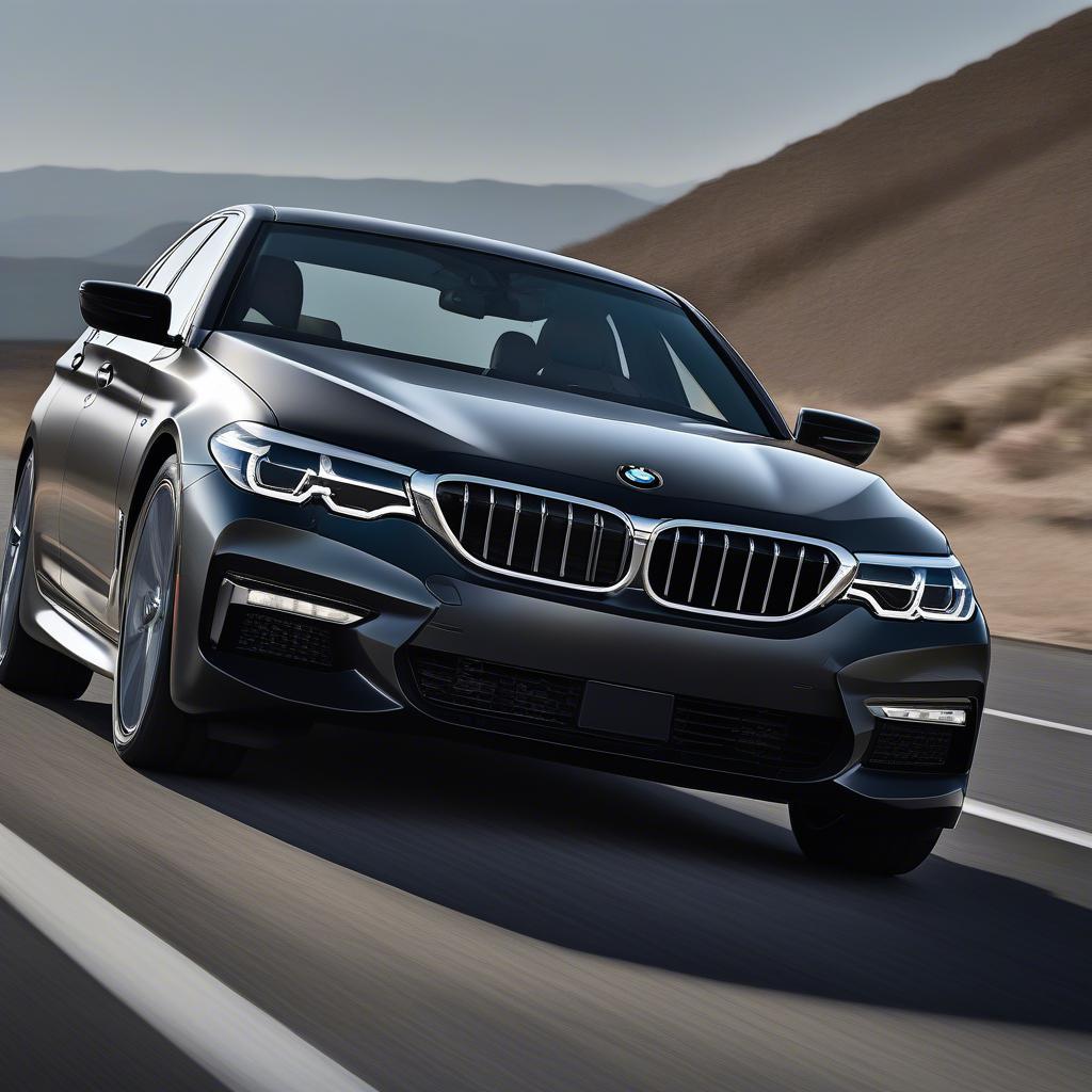 Cản trước thể thao và khí động học trên BMW 5 Series 2019