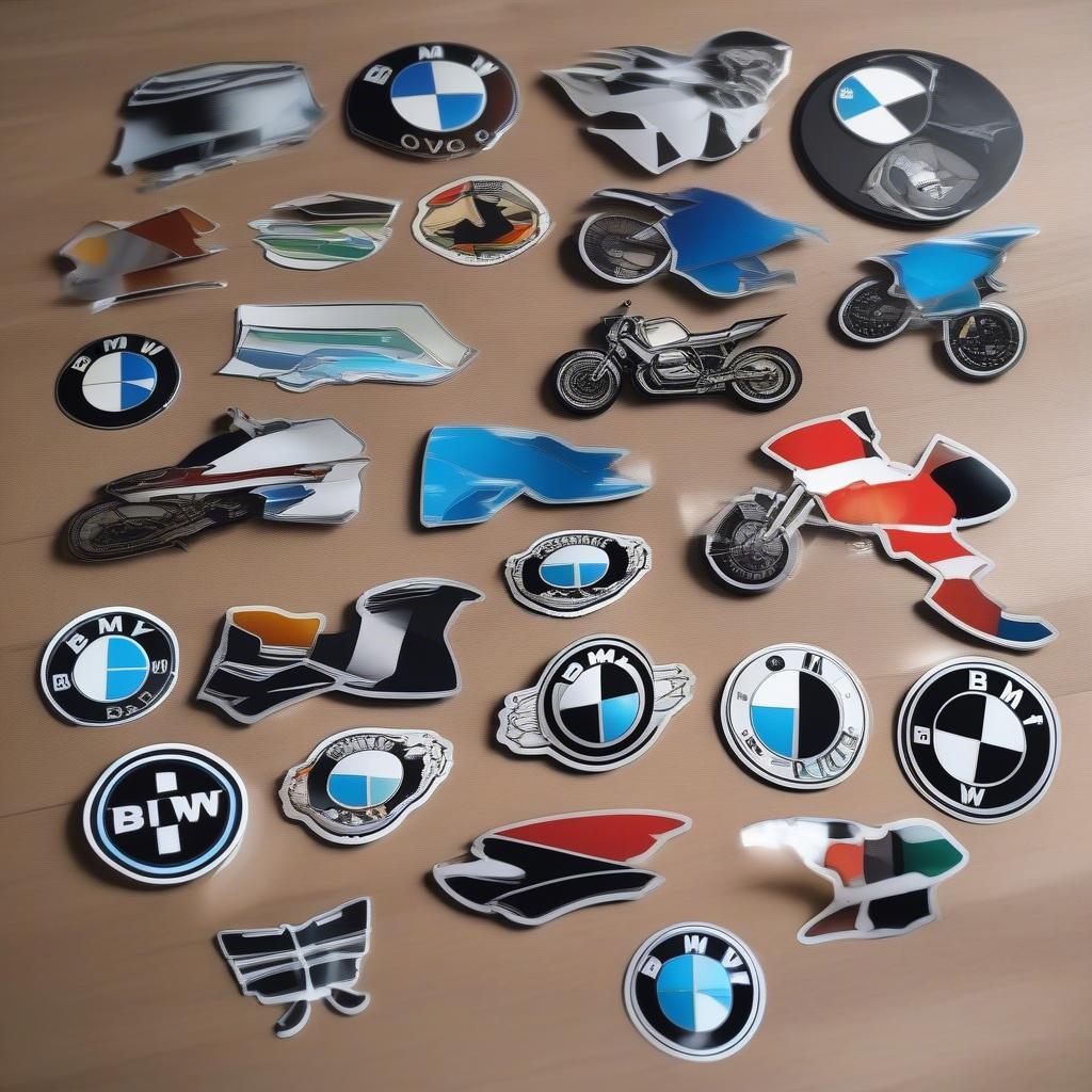 Chất liệu Motorcycle Stickers BMW