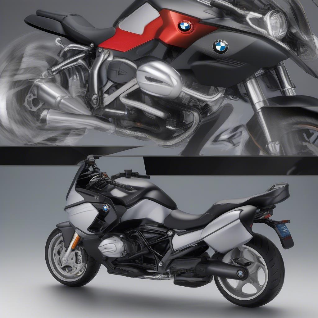 Chi tiết Mô hình BMW K1300R Hot Wheels