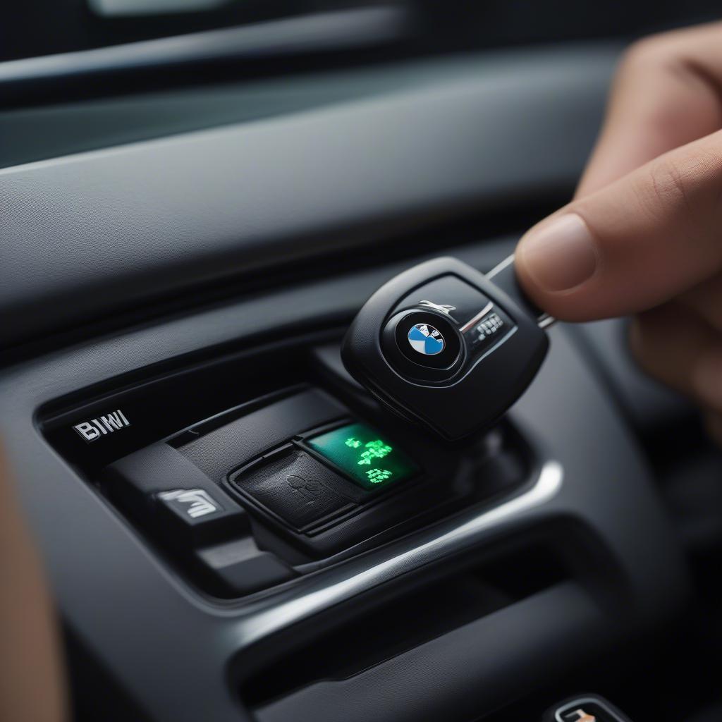 Chìa khóa BMW hiển thị Display Key