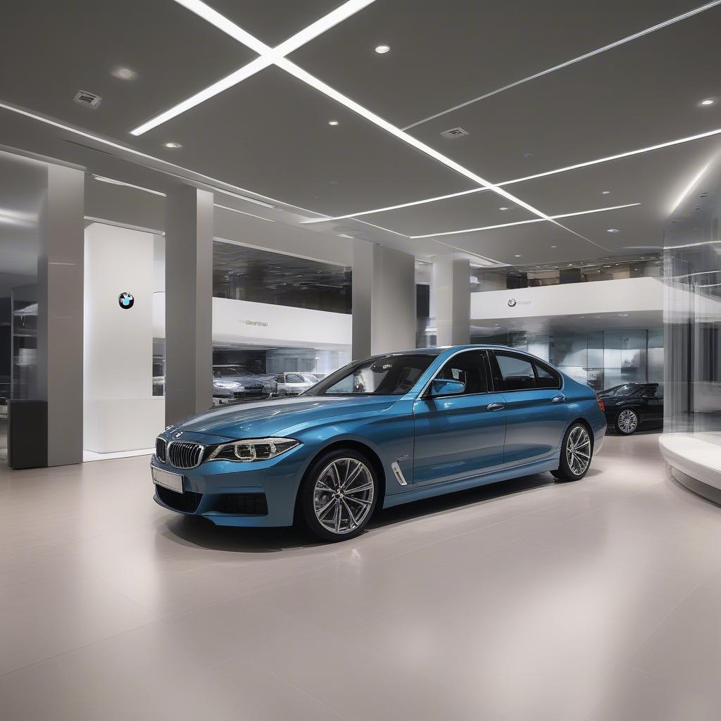 Chiến lược kinh doanh của BMW - Hình ảnh đại diện showroom BMW