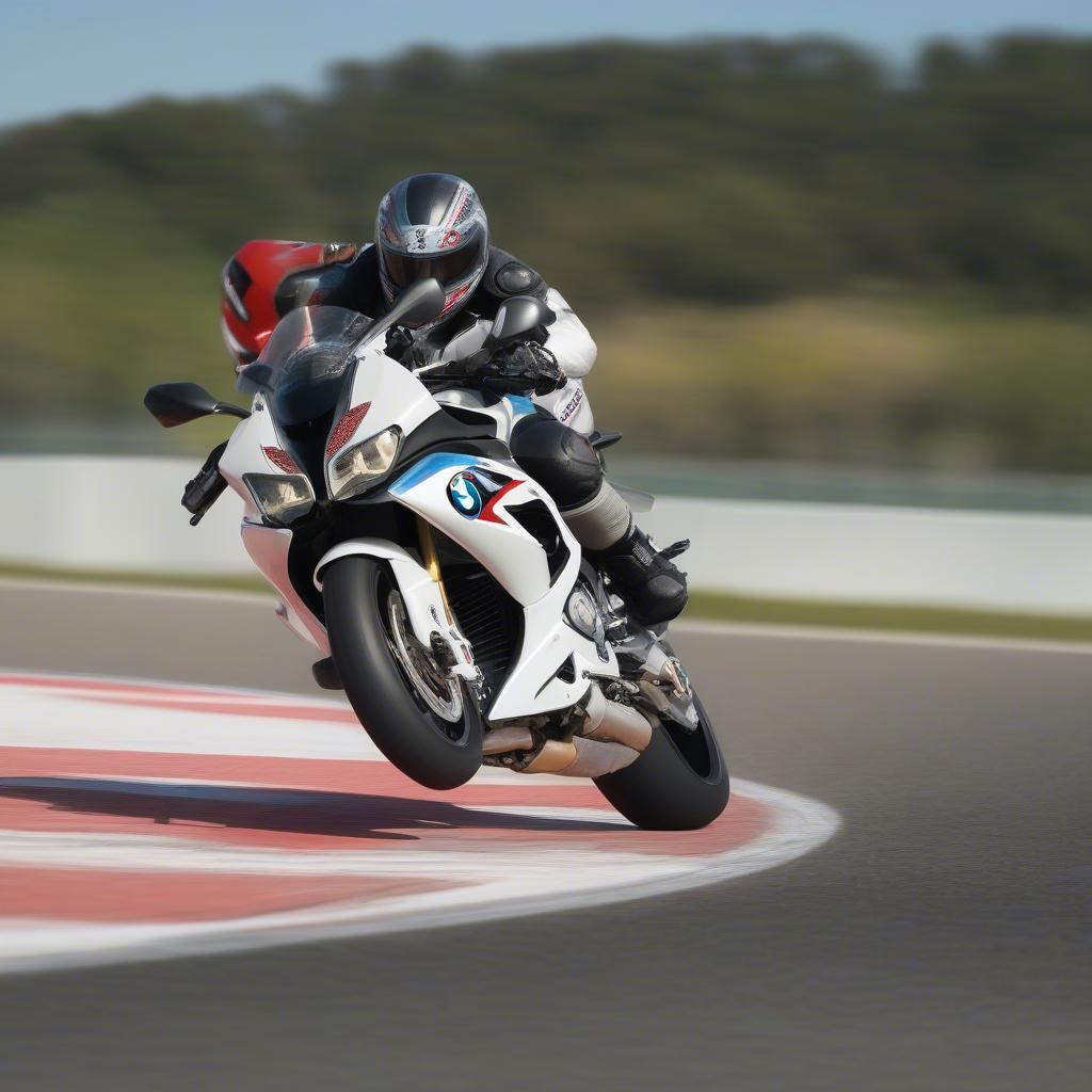 BMW S1000RR trên đường đua