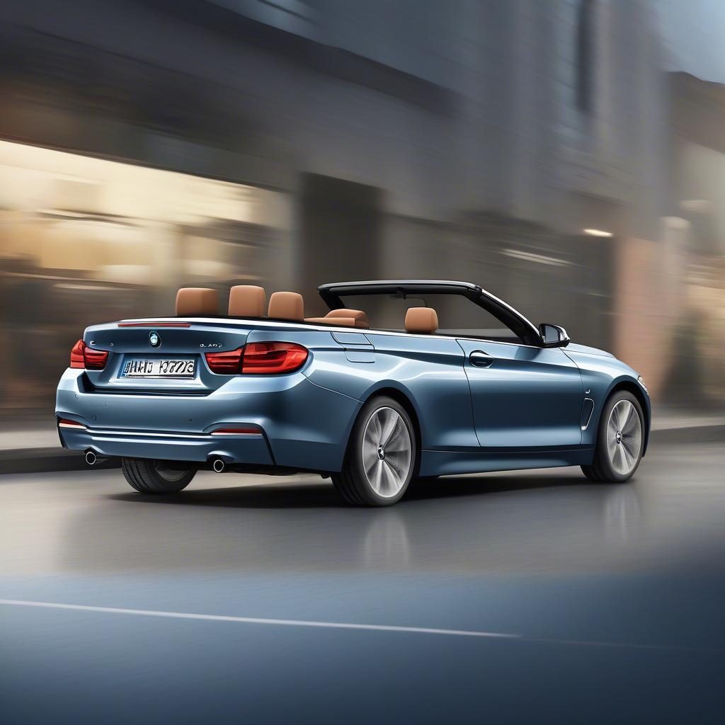 Chiều dài cơ sở và khoảng sáng gầm xe BMW 4 Series Convertible