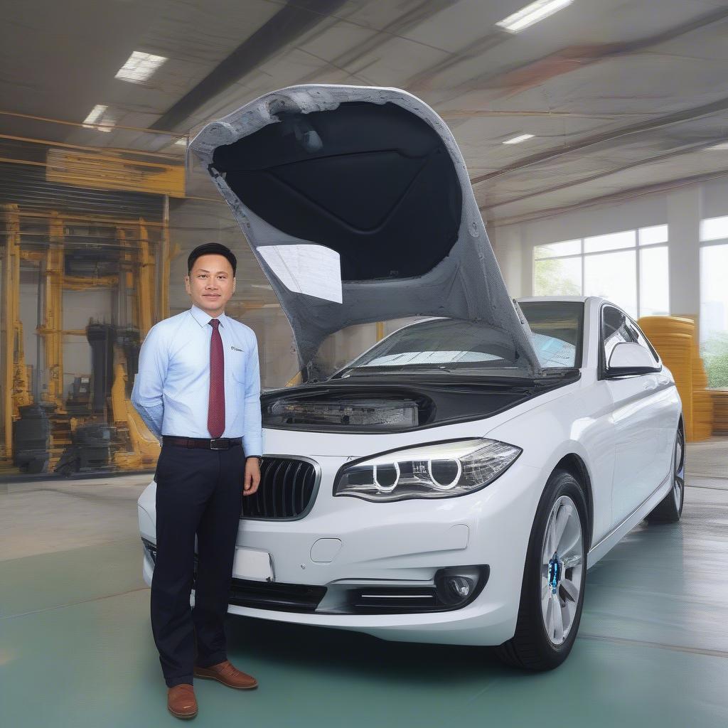 Chuyên gia kỹ thuật ô tô tại BMW Cầu Giấy