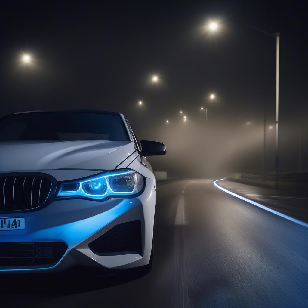 Công nghệ đèn laser BMW chiếu sáng vượt trội